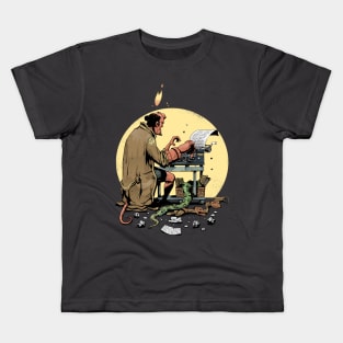 Hellboy's report Kids T-Shirt